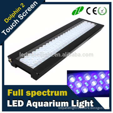 168W LED Aquarium Light Lighting Full Spectrum For Fish Freshwater and Saltwater Coral Tank Blue and White LPS/SPS